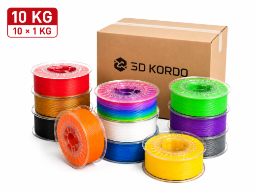 10kg Everfil PLA / PLA+ Tilfældige Farver (10 x 1kg)