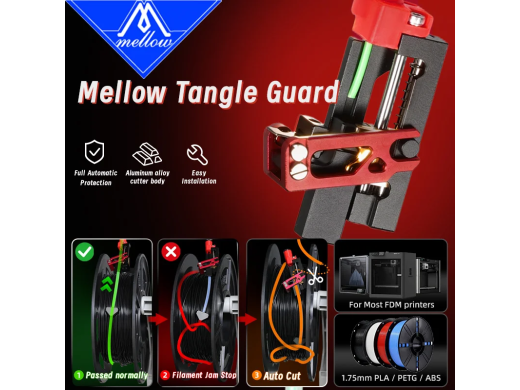 Mellow Tangle Guard – Passive Filament Cutter