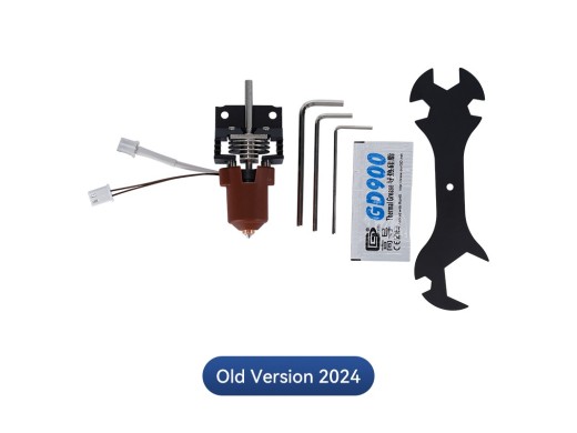 K1 keramisk hotend-kit – 2024 stikversion, 0,4 mm