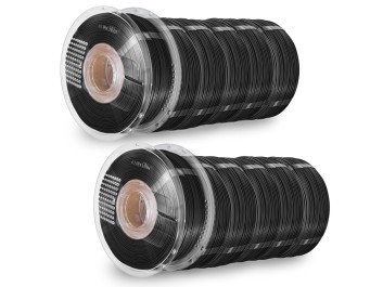 AzureFilm Refill PLA Super Pack Sort – 10kg + 2 spoler